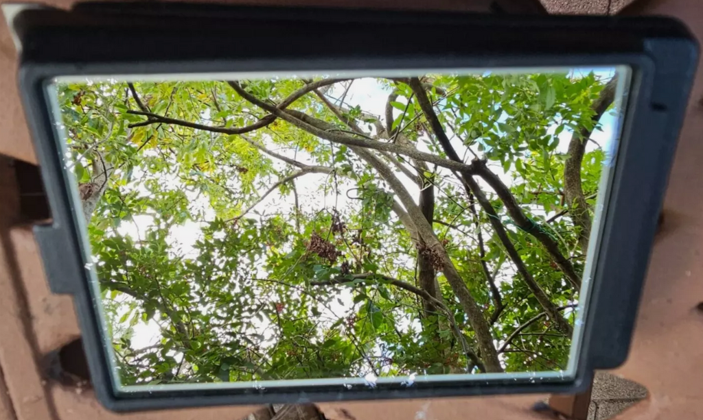 2018-2020 LEXUS NX300h NX300F SPORT CENTER PANEL COVER MIRROR WHITE STITCHING