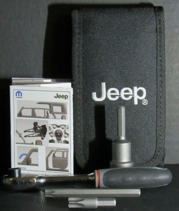 2019 JEEP WRANGLER JL HARD OR SOFT TOP & DOOR REMOVAL TOOL KIT OEM MOPAR