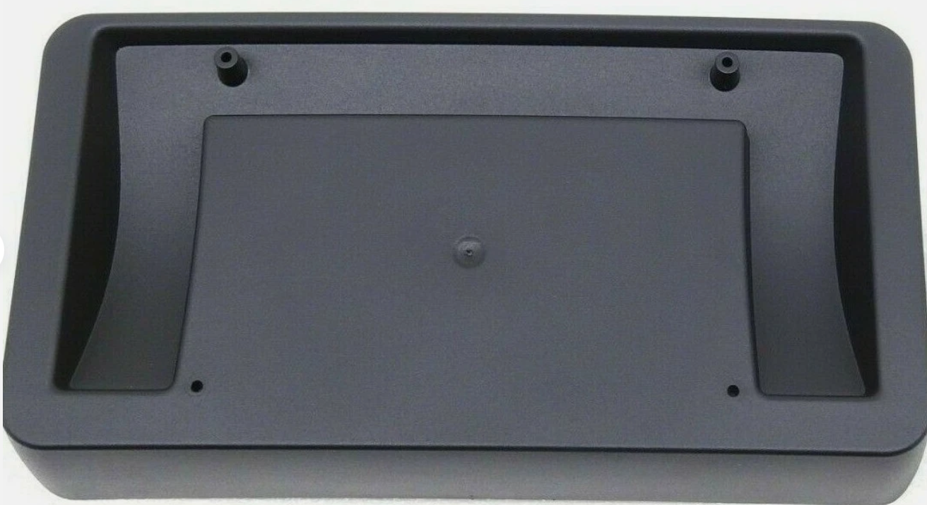 OEM 2017-2022 Tesla Model 3 Front Bumper License Plate Mount Holder Bracket