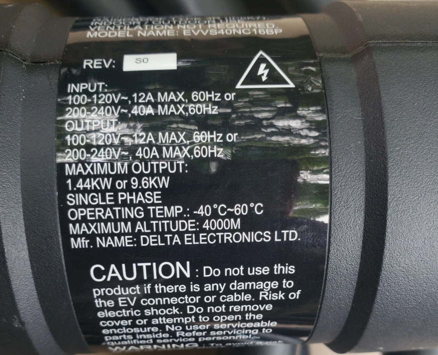 Polestar 1 2 EV Charger Dual Voltage Charging station 40Amps cable 120v 240v OEM